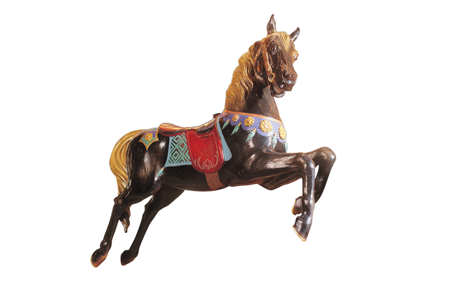 Horse N°4 - Cheval 4 noir
